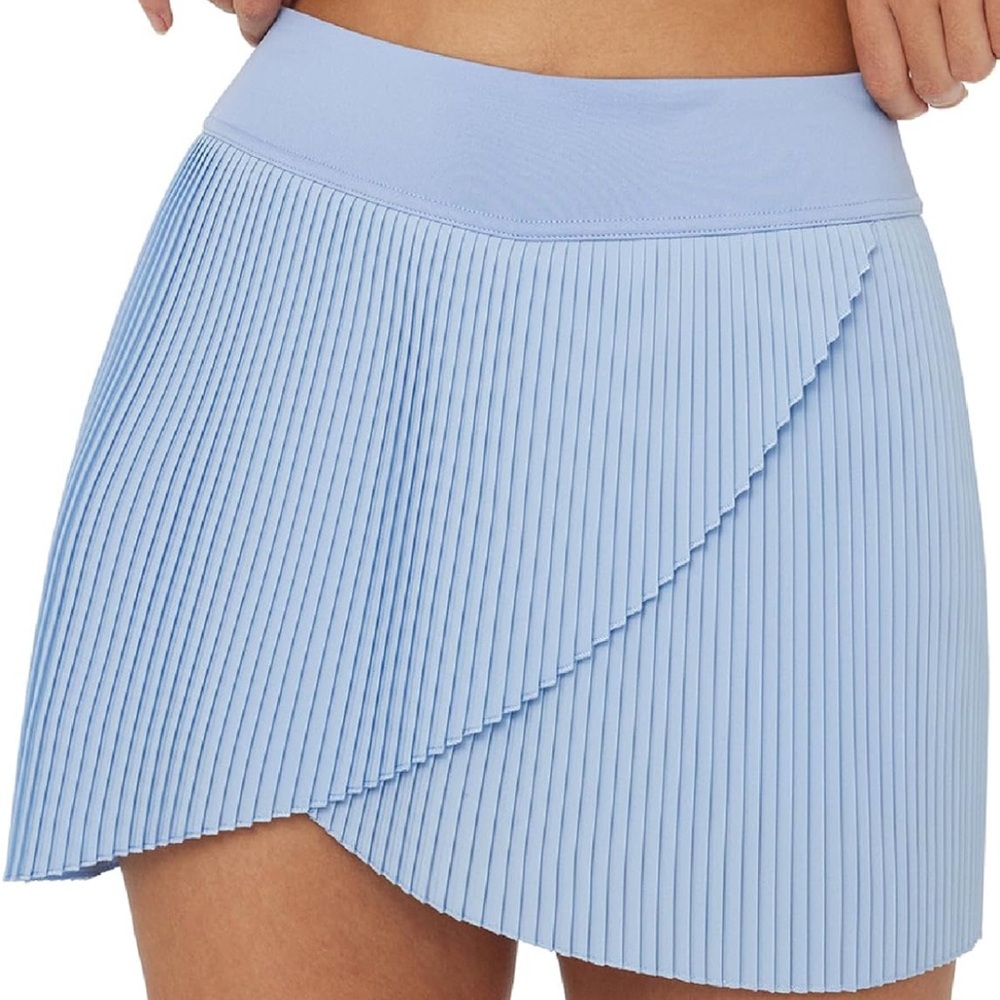 BALEAF 14" Pleated Crossover Athletic Skirt